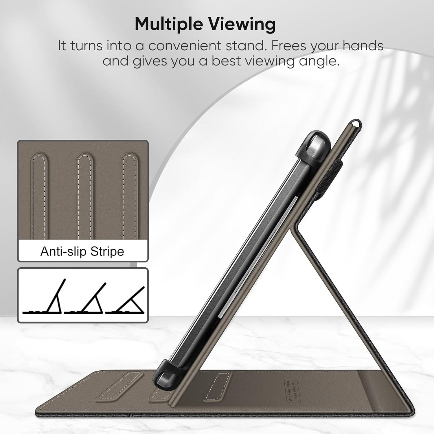 Universal Case for 9″ 10″ 11″ Tablet Multi-Angle Viewing Stand Cover Hands Free