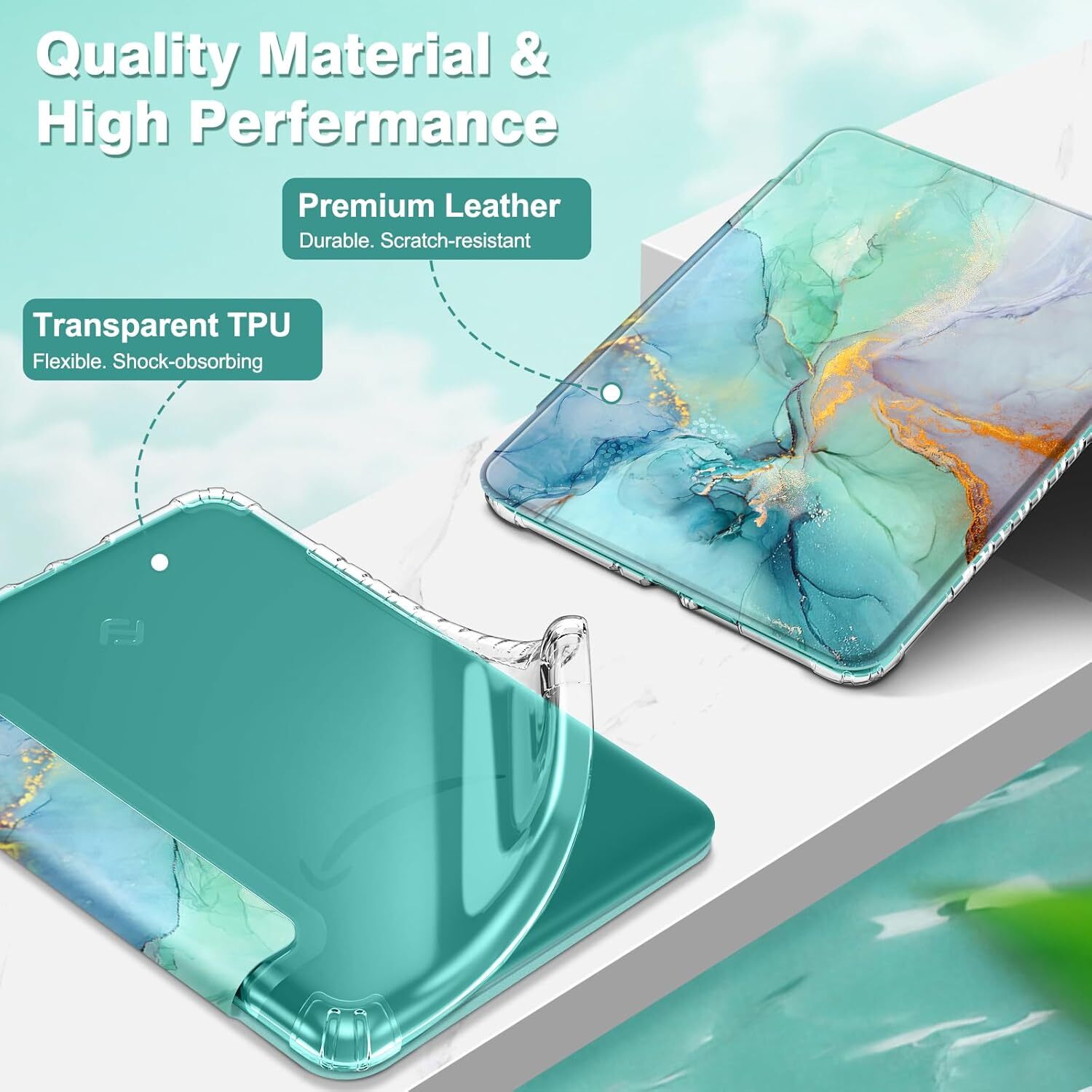 Case for 7” Kindle Paperwhite (12th 2024) Clear Soft Flexible TPU Back Cover