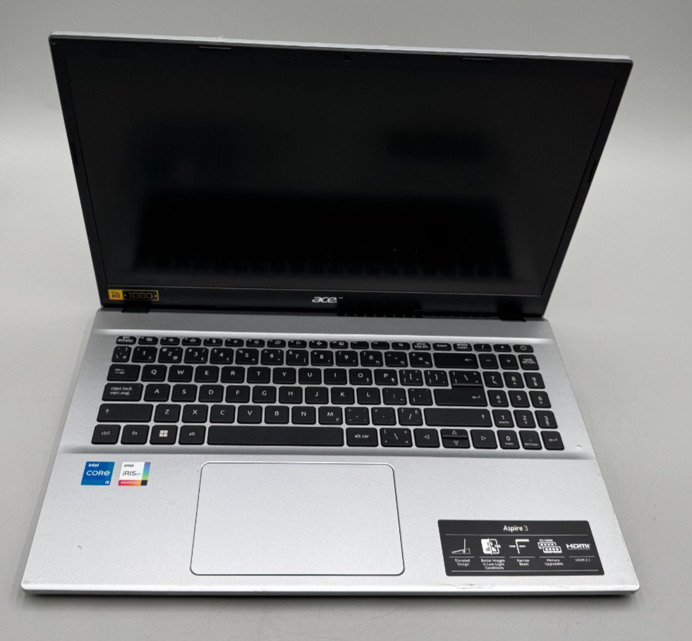 Acer Aspire 3 A315-59 N22C6 15.6″ i5-1235U 1.3GHz 128GB SSD 16GB DDR4 SLV B-/S2