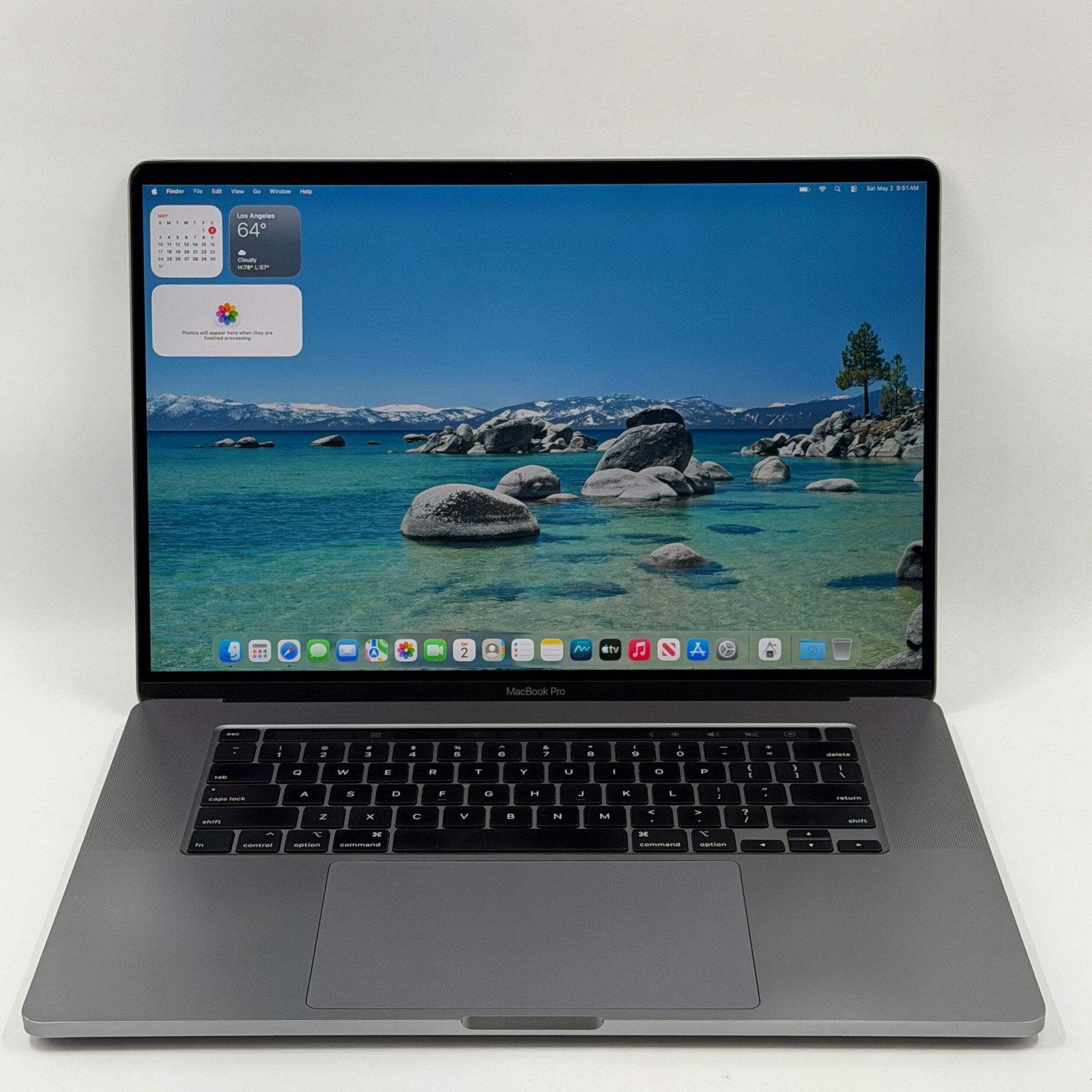 Broken 2019 Apple MacBook Pro 16″ i7 2.6GHz 32GB RAM 512GB SSD Silver A2141 Read