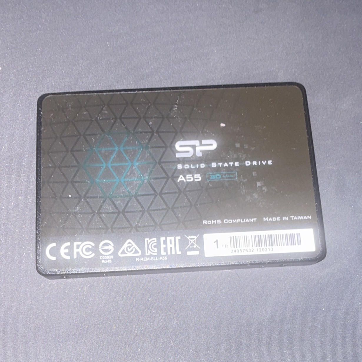 A55 2.5 in Internal SSD Solid State Drive, Black 1 TB