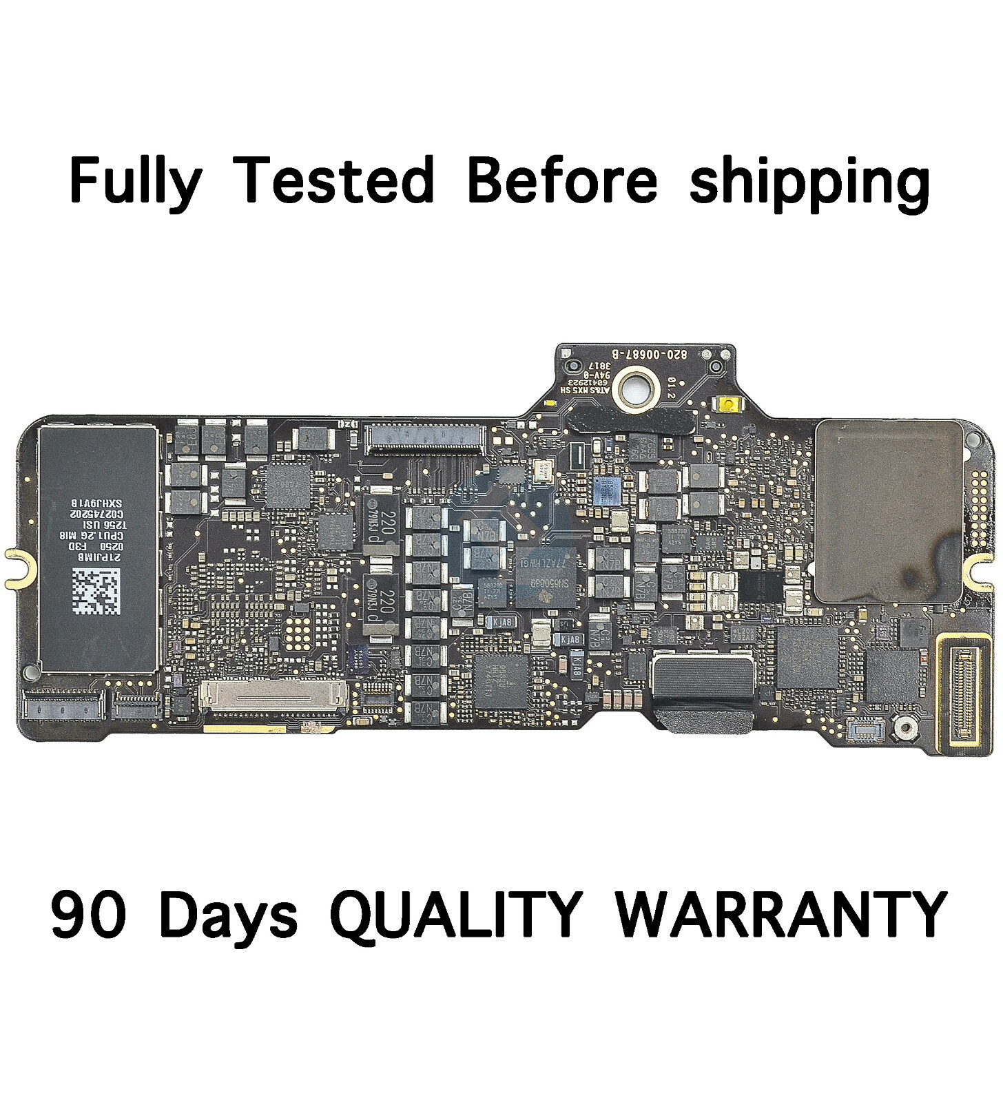 1.2GHz 8GB RAM 256GB SSD 820-00687-B Logic Board for MacBook 12″ A1534 2017