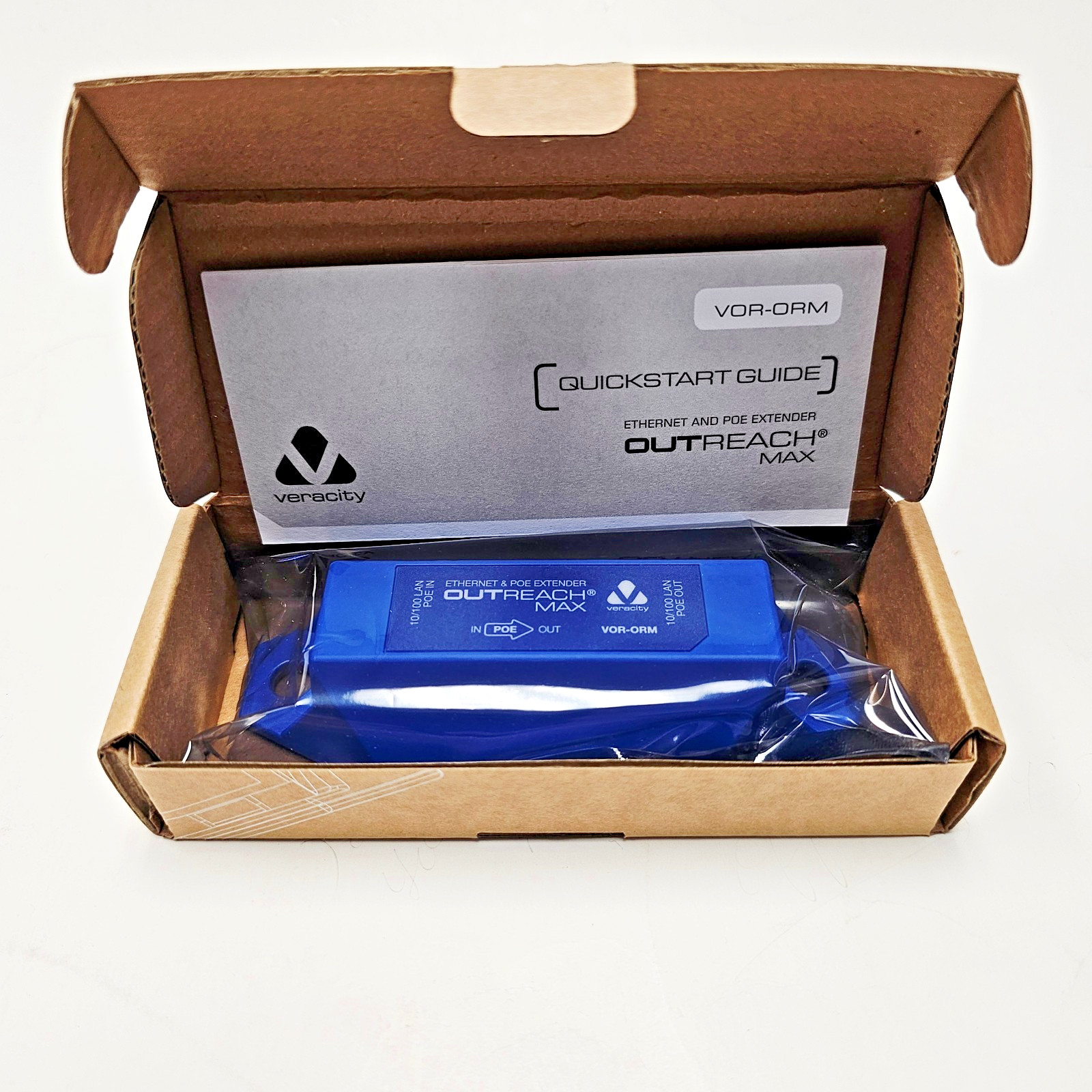 Veracity VOR-ORM OUTREACH Max PoE Ethernet Extender NEW
