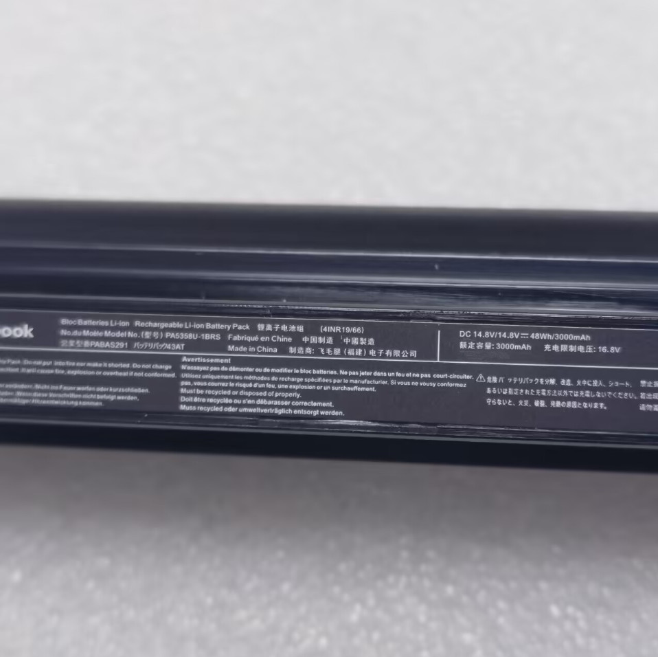 14.8V 48Wh 3000mAh PA5358U-1BRS battery for Toshiba Tecra A50-C C50 Z50-C A30-D