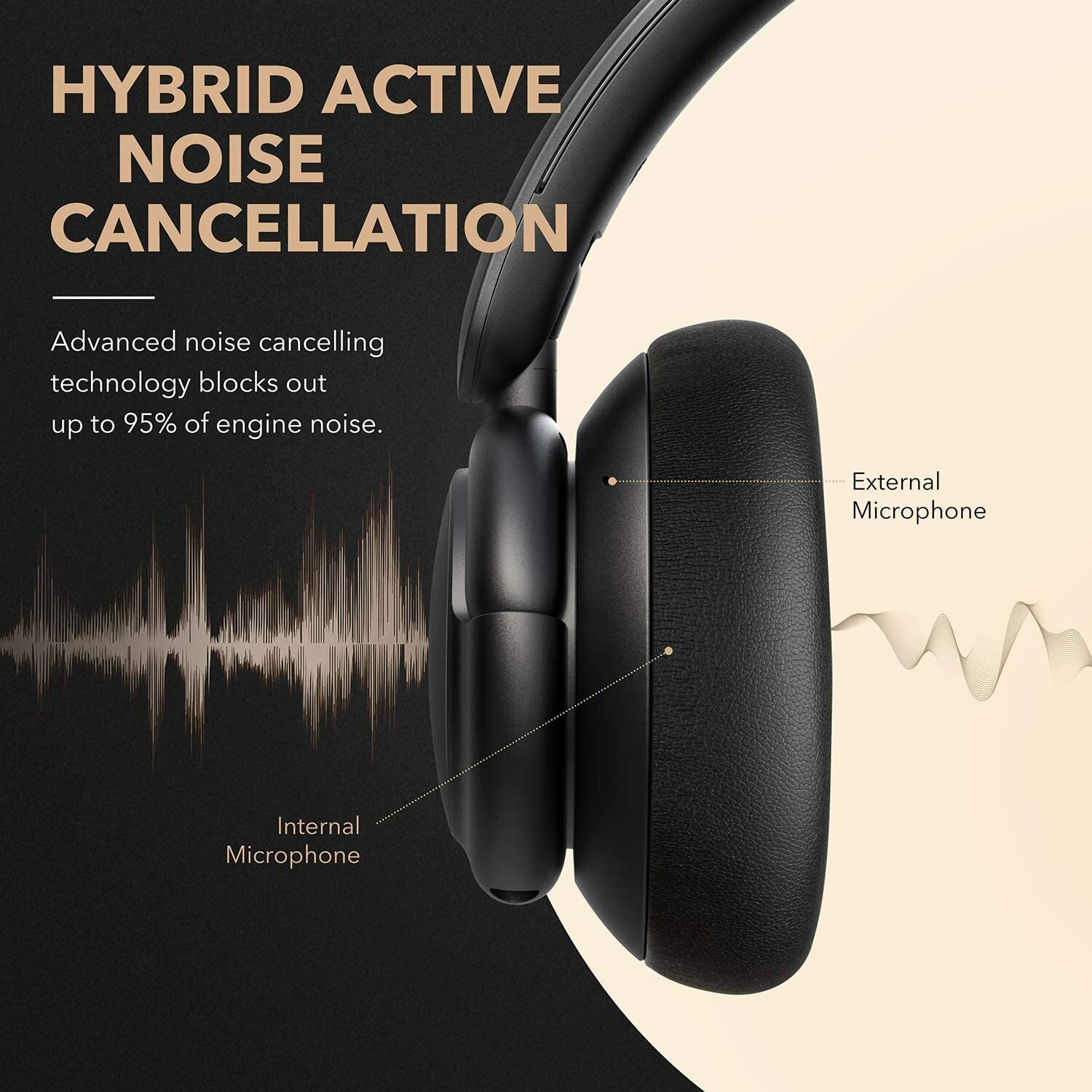Anker Soundcore Life Q30 Wireless Over Ear Headphone Bluetooth ANC Headset w/APP