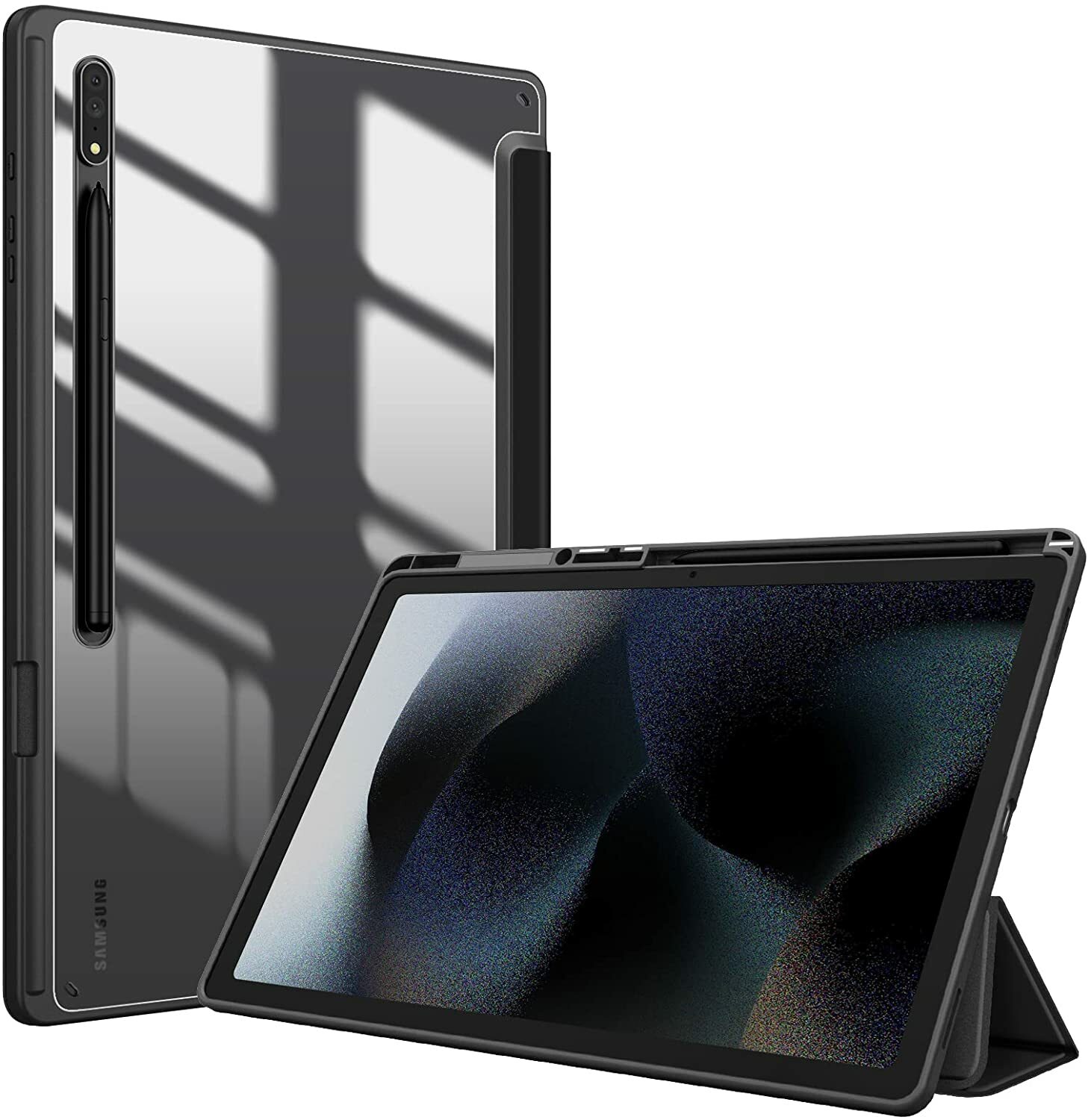 Hybrid Slim Case for Samsung Galaxy Tab S8 Ultra 2022 14.6 Inch Shockproof Cover