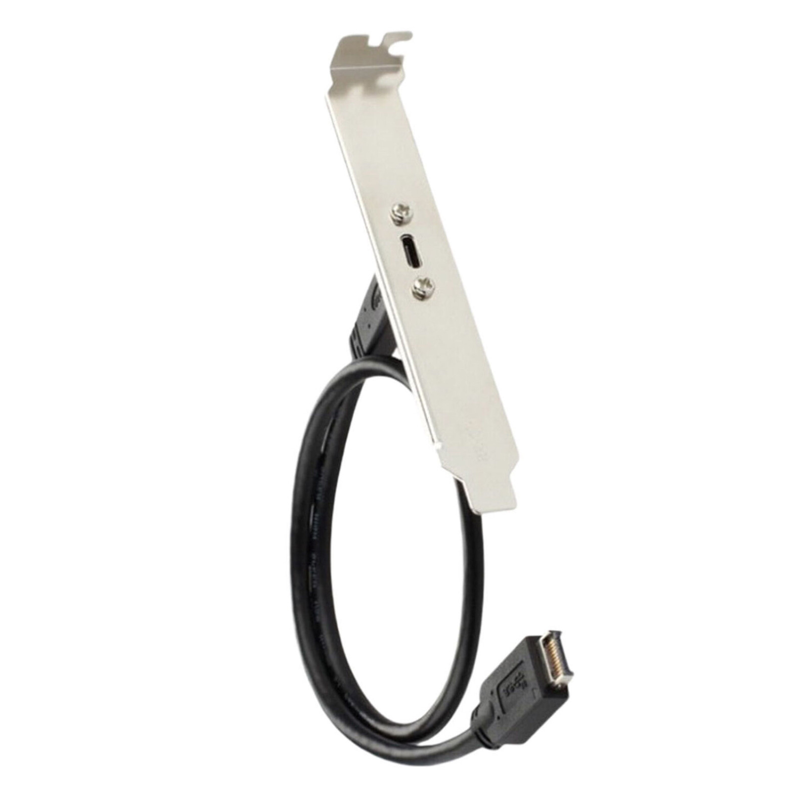 USB 3.1 Type E PCI-E Front Panel Header to Type C Female Gen 2 Extension Cable