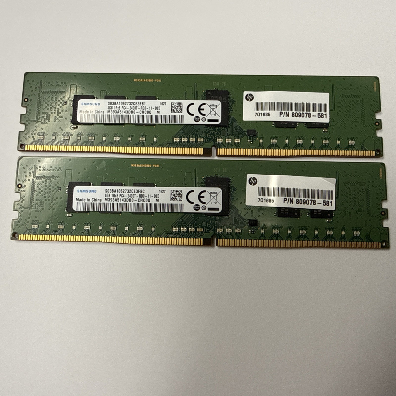 RAM 4GB (1-Stick) PC4-17000 DDR4 2133 Desktop Memory RAM M378A5143EB1-CPB