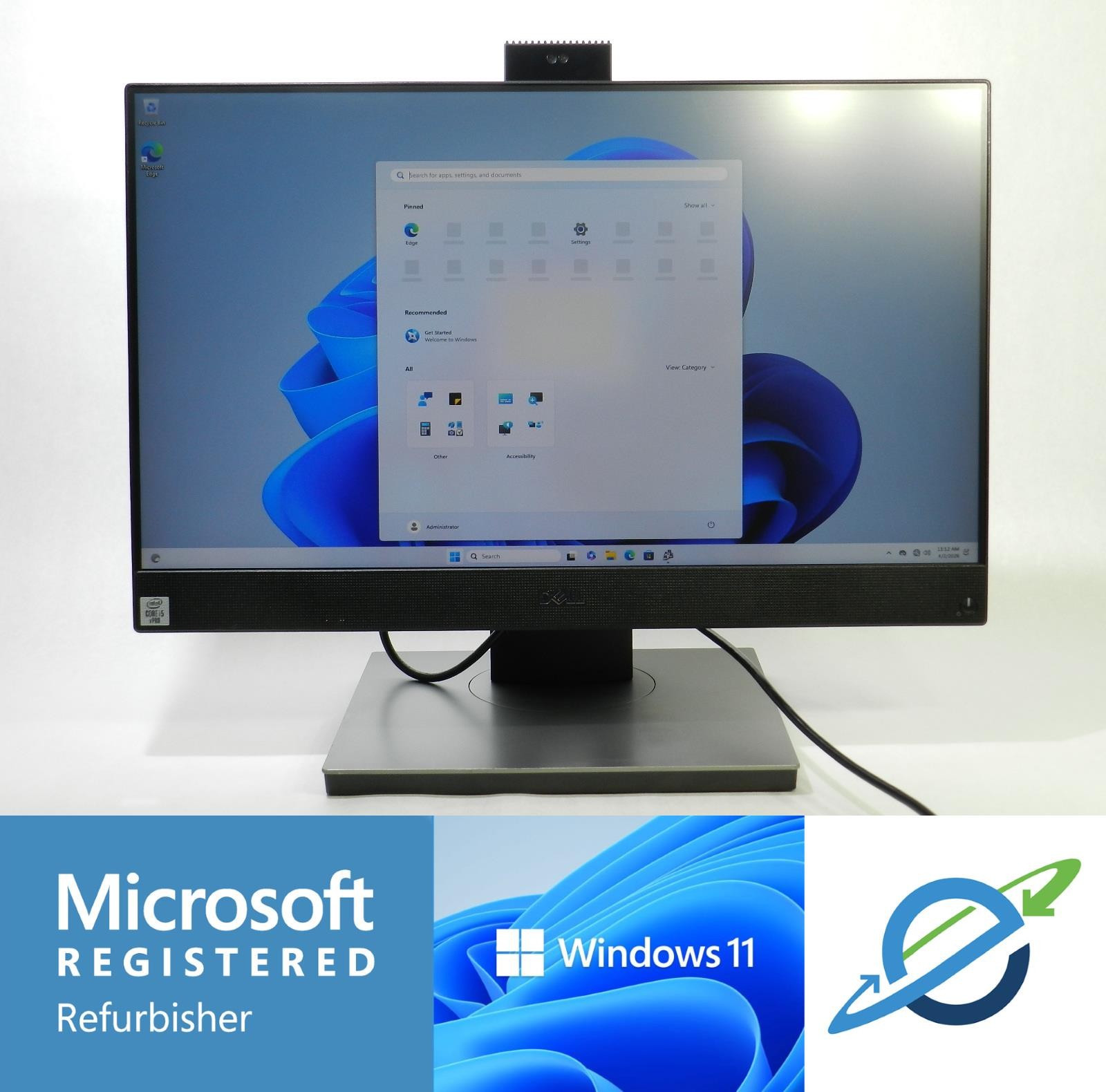DELL OPTIPLEX 7490 AIO TOUCH | i5-10505 | 8GB | 250GB SSD | B+ | DVD-RW STAND