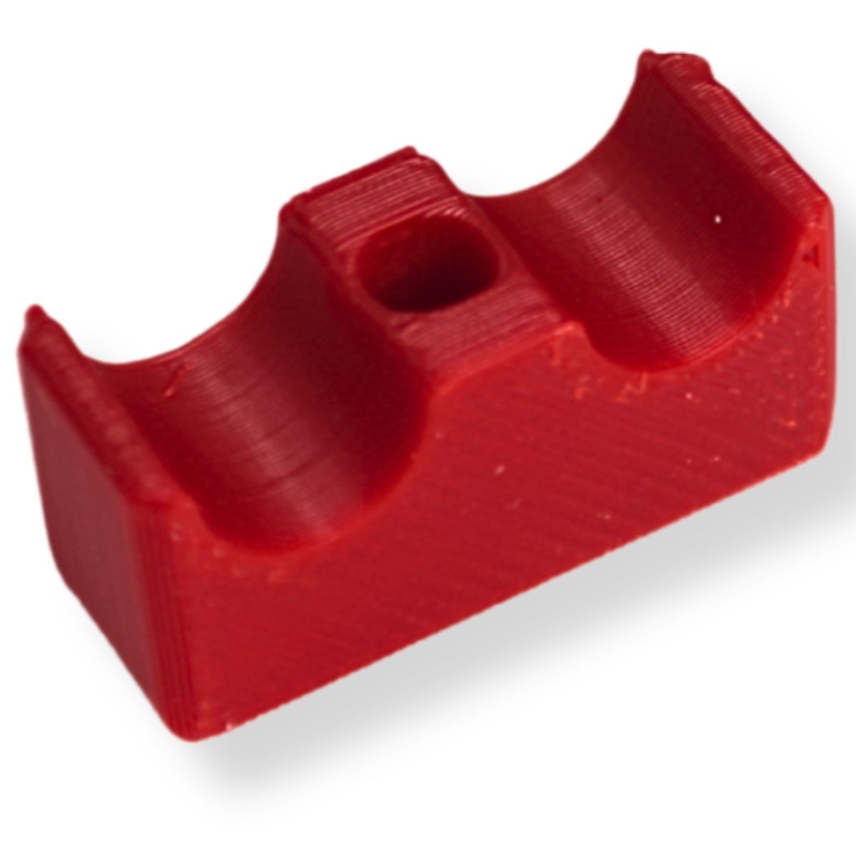 Big Jeff Audio RCA Cable Clips Wire Management 20 Pack Red and Black