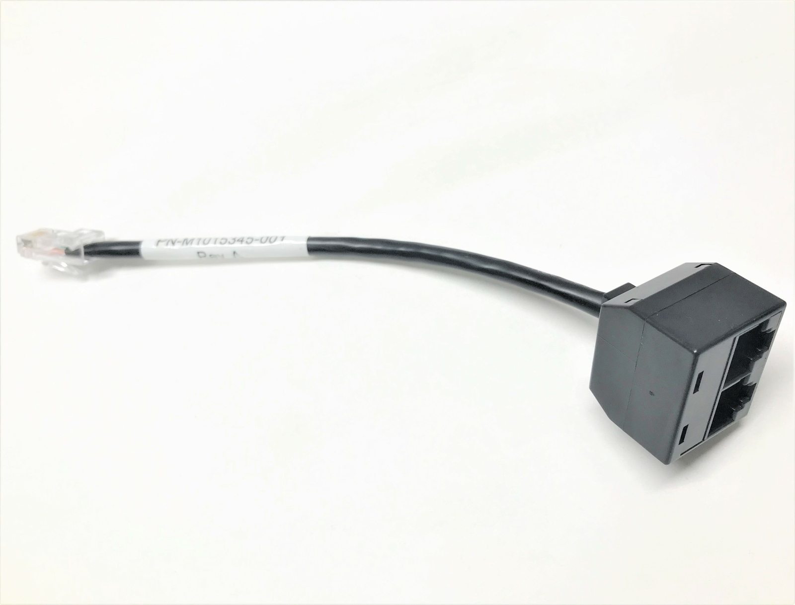 Lot 2 Ethernet Splitter Adapter 1 to 2 Ways Male Dual Female RJ45 Port Extender