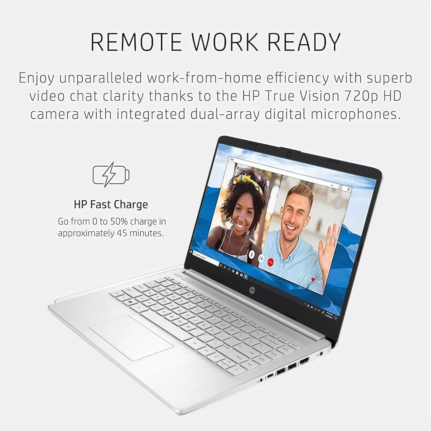 HP Newest 14″ Business Laptop,Intel Celeron N4120,Up to16GB RAM,384GB Storage