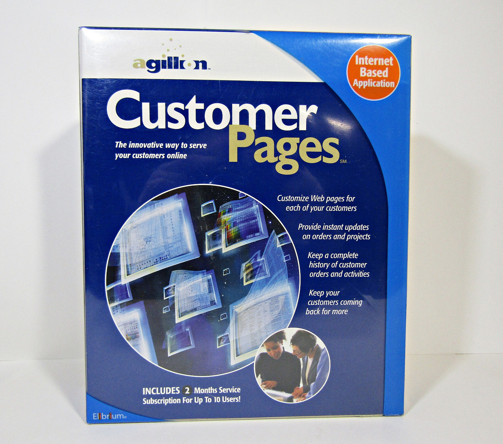 AGILLION Customer Pages Internet Based Application – Serving Customers Online