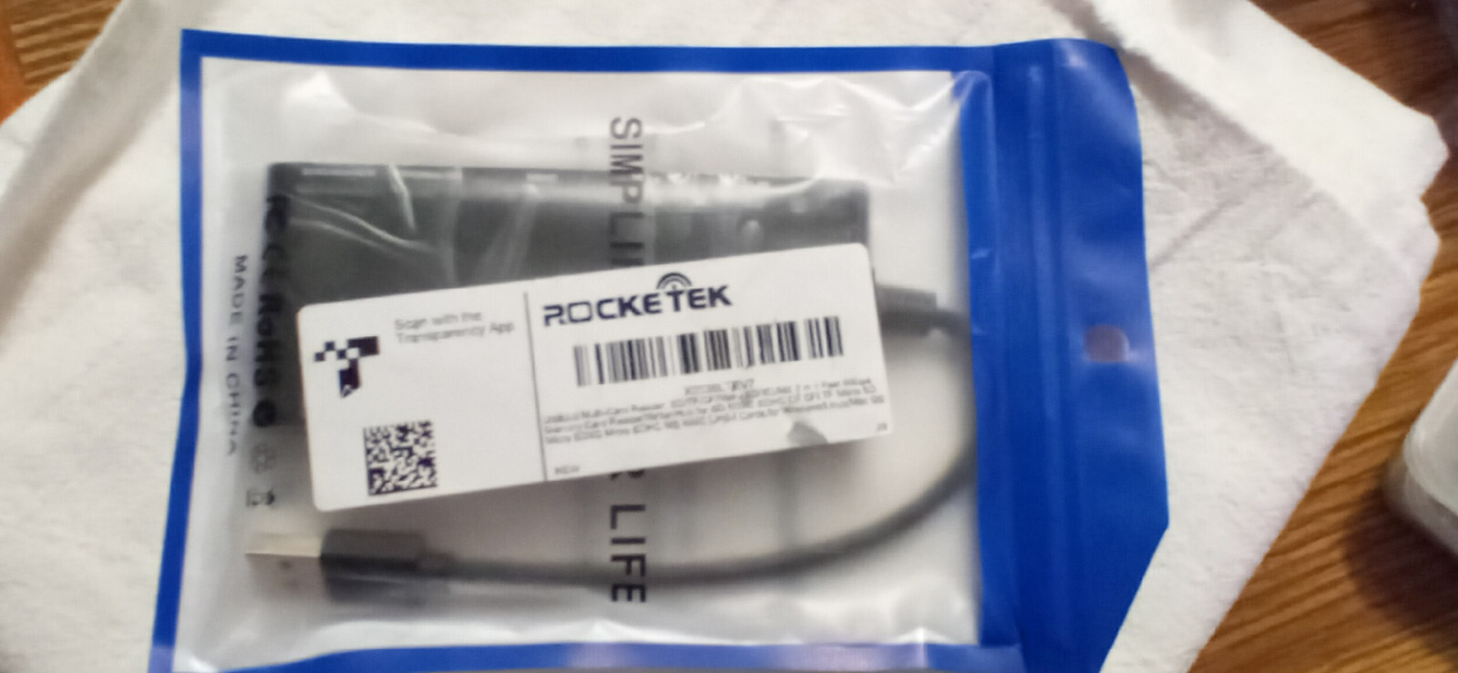 New Rocketek USB3.0 Multi-Card Reader SD/TF/CF/Micro SD/XD/MS 7 in 1 Fast 5Gbps