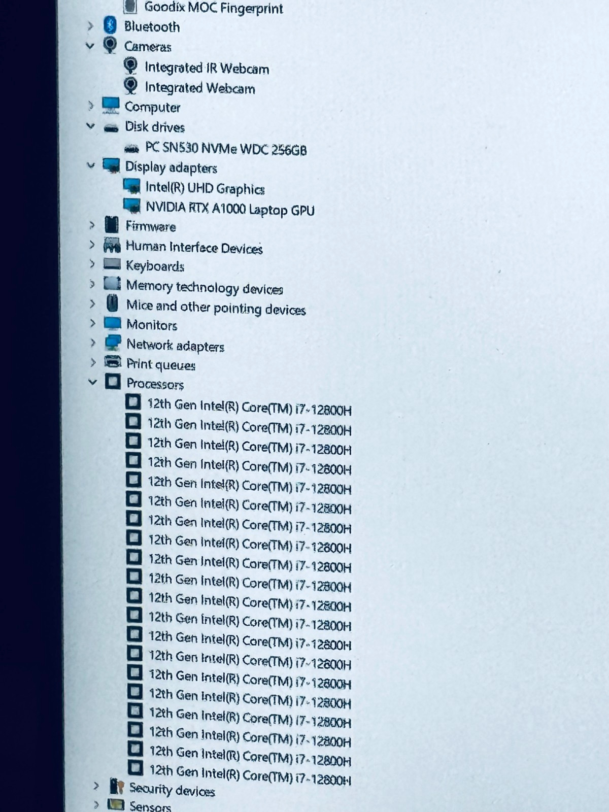 Dell Precision 14-Core Gaming Laptop-Gen 12 17 1280H-16GB RAM-256GB-RTX A1000