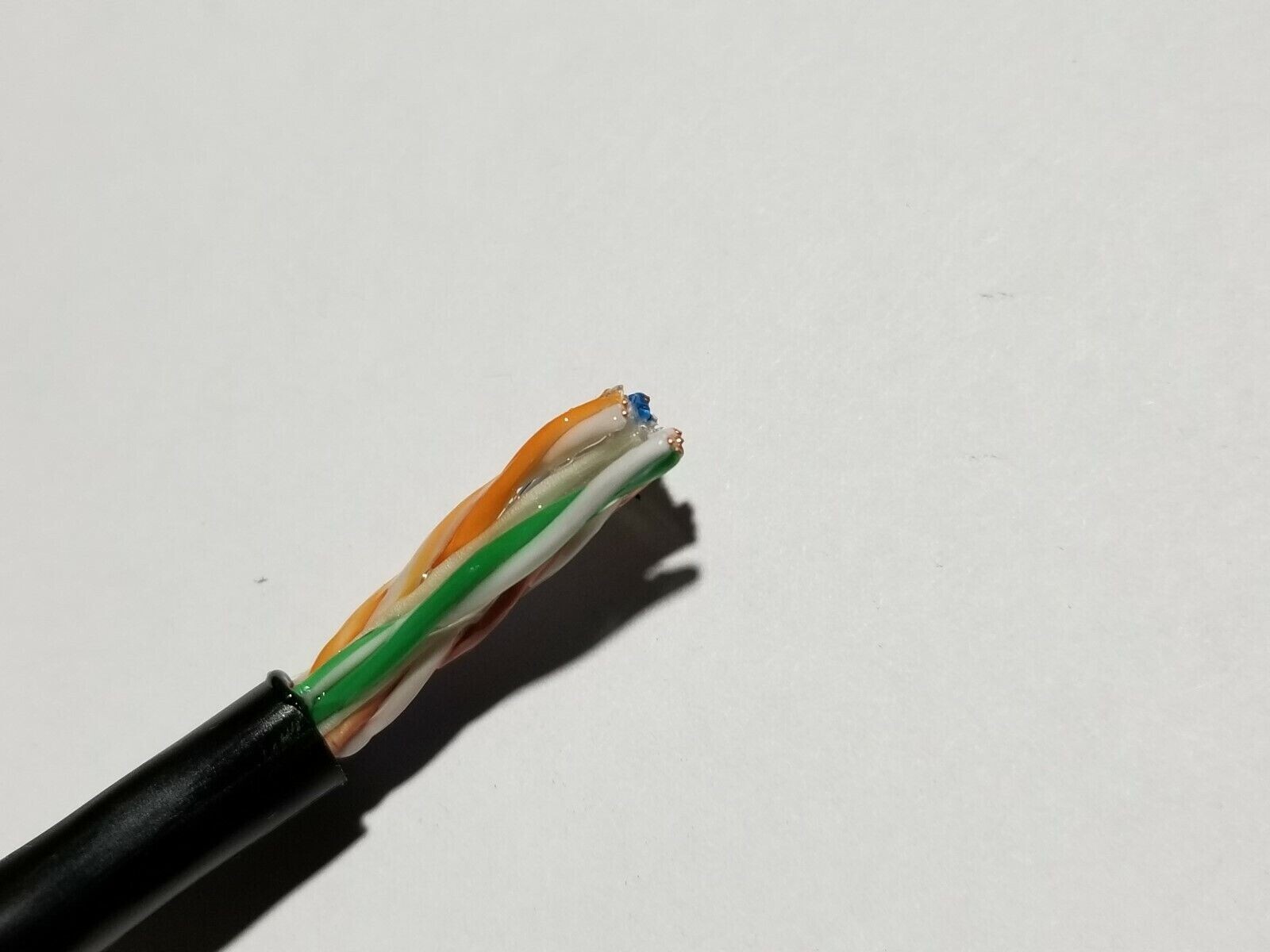 400’FT Gel CAT6 OUTDOOR WATERPROOF UNDERGROUND BURIAL USA Copper Network CABLE