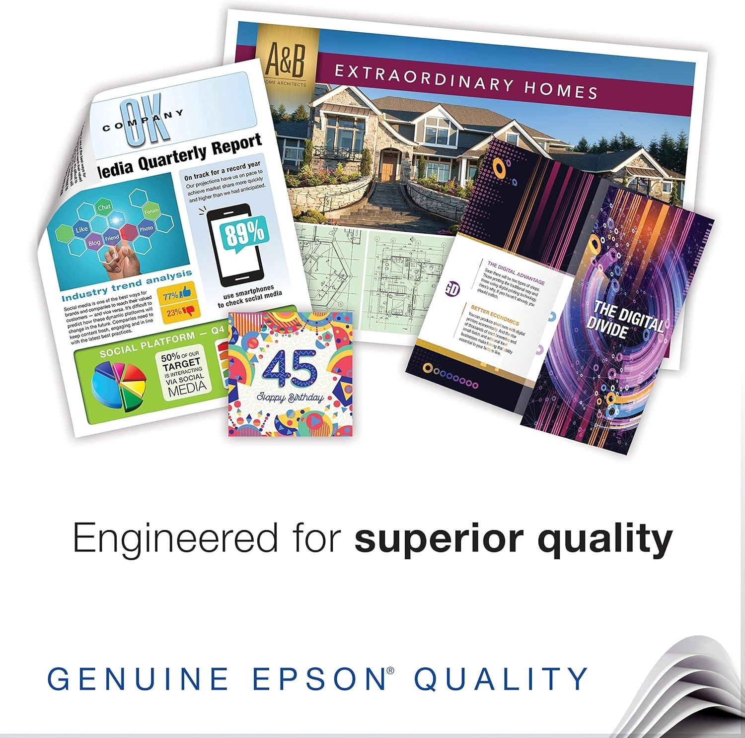 New Premium Presentation Paper MATTE (8.5×11 Inches Double-sided 50 ) “