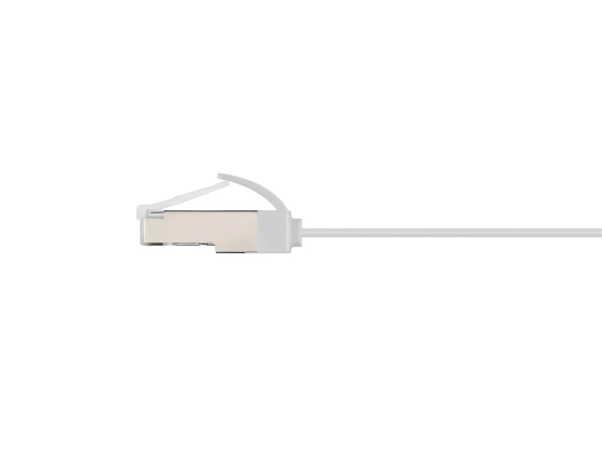 Monoprice Cat6A Ethernet Patch Cable – Slim, Flat, U/FTP, 32AWG, Molded Boot,