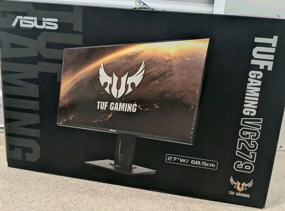 ASUS TUF Gaming Monitor VG279QR 27″ IPS FHD 165Hz G-Sync w/Ergonomics Stand NEW