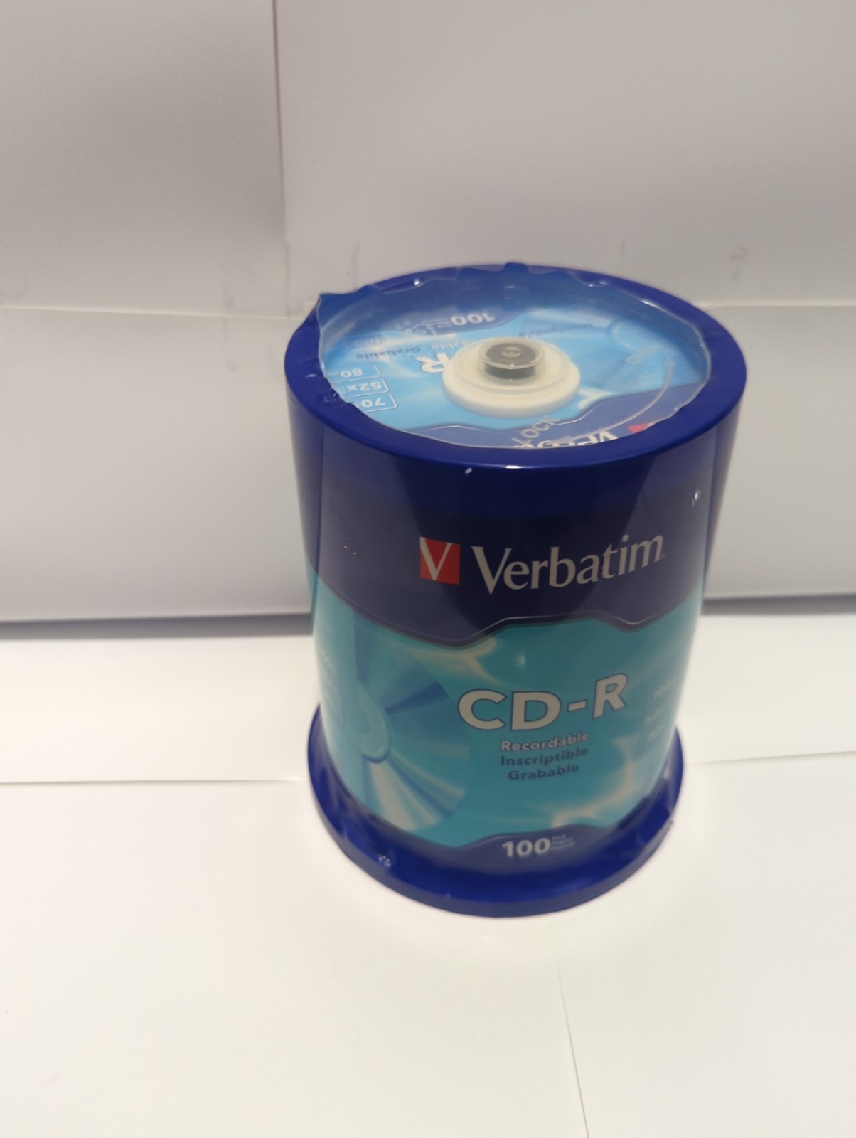 Verbatim 94554 700MB 52x CD-R Disc Pack of 100 New