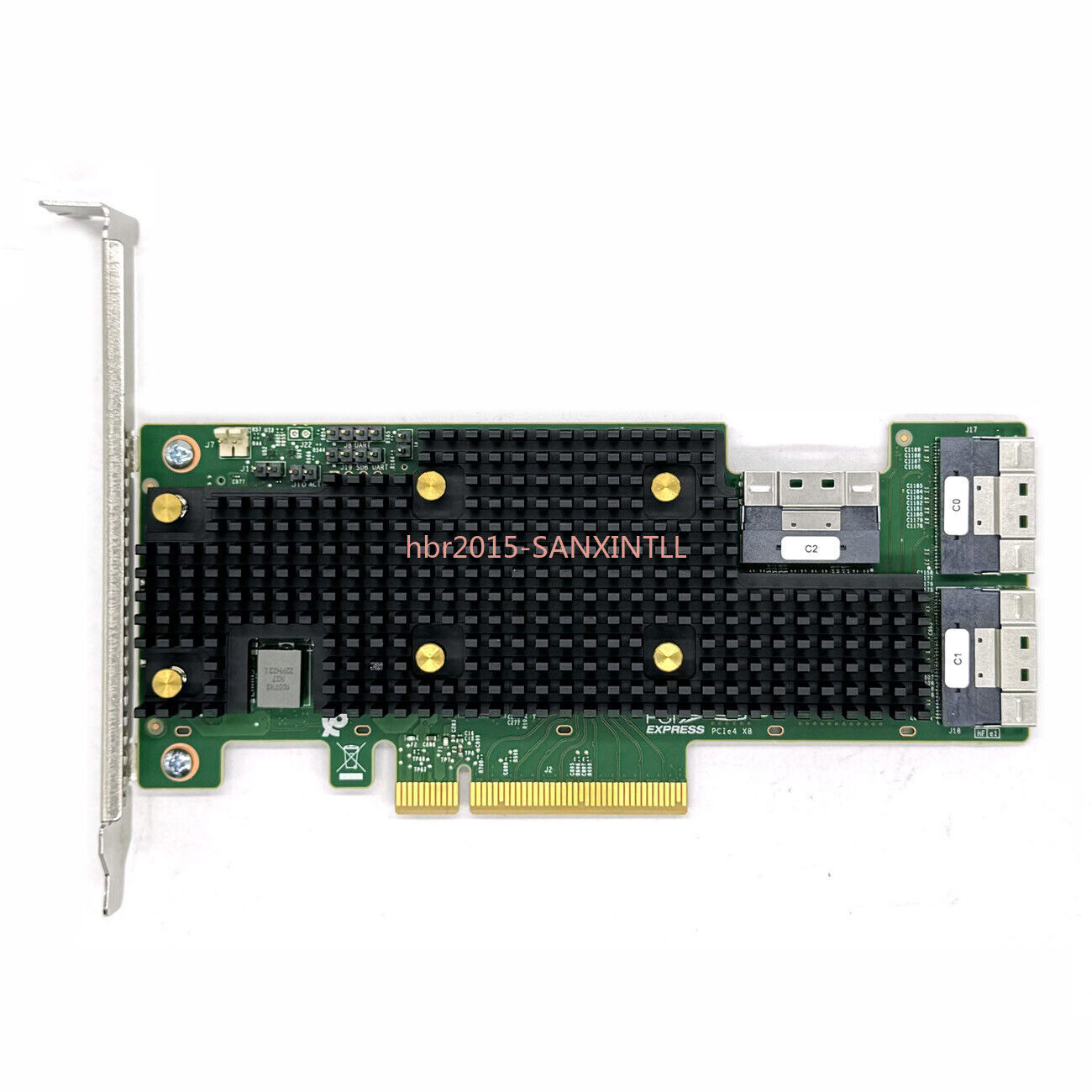 Broadcom eHBA 9600-24i 24 Int. Ports PCIe SAS/SATA/NVMe Tri-Mode Storage Adapter