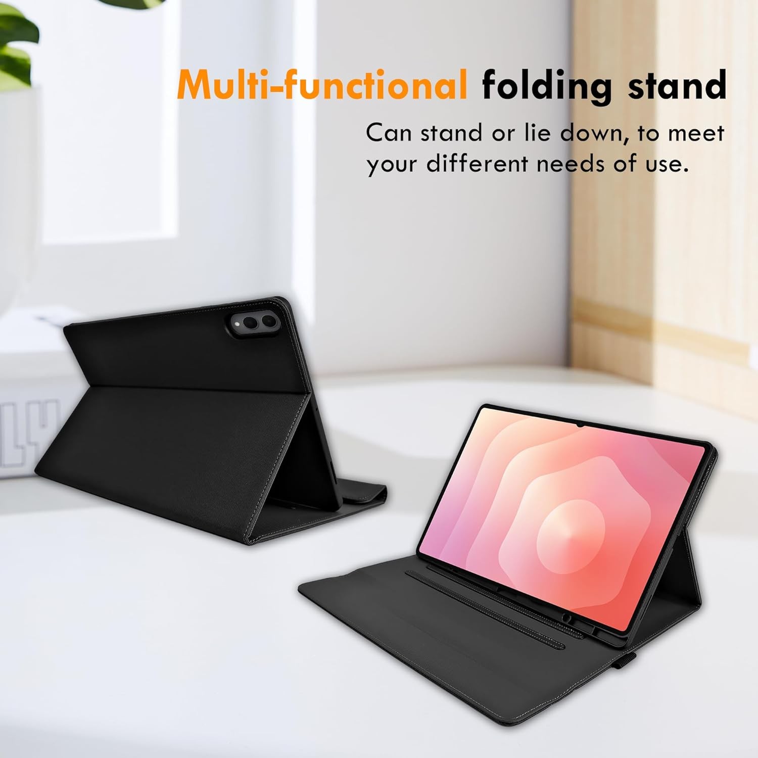 Case for Samsung Galaxy Tab S11 Ultra 2025 14.6 inch with Pen Holder, Adjustable