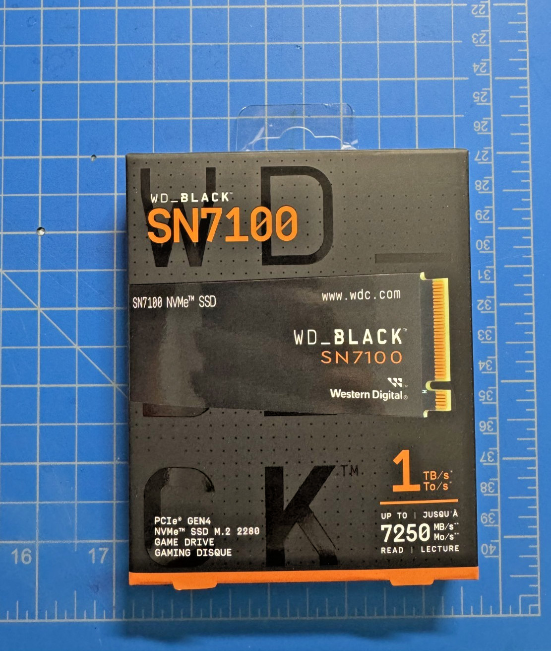 Western Digital WD_BLACK SN7100 1TB M.2 NVMe Internal SSD – Factory Sealed