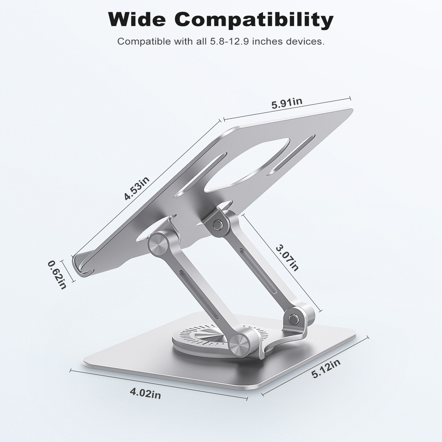 Universal Laptop Phone Stand Notebook Holder Tablet Riser Stand Adjustable Mount