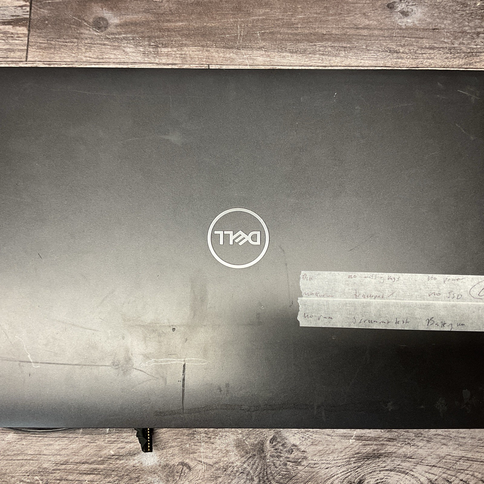 Dell Unknown / Unknown CPU / No RAM Laptop Notebook PC / C20