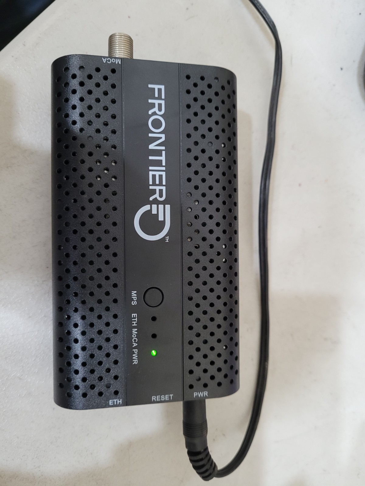 LOT 20 Frontier FCA252 2.5GigE MoCA 2.5 Network Adapter – No Power Supply