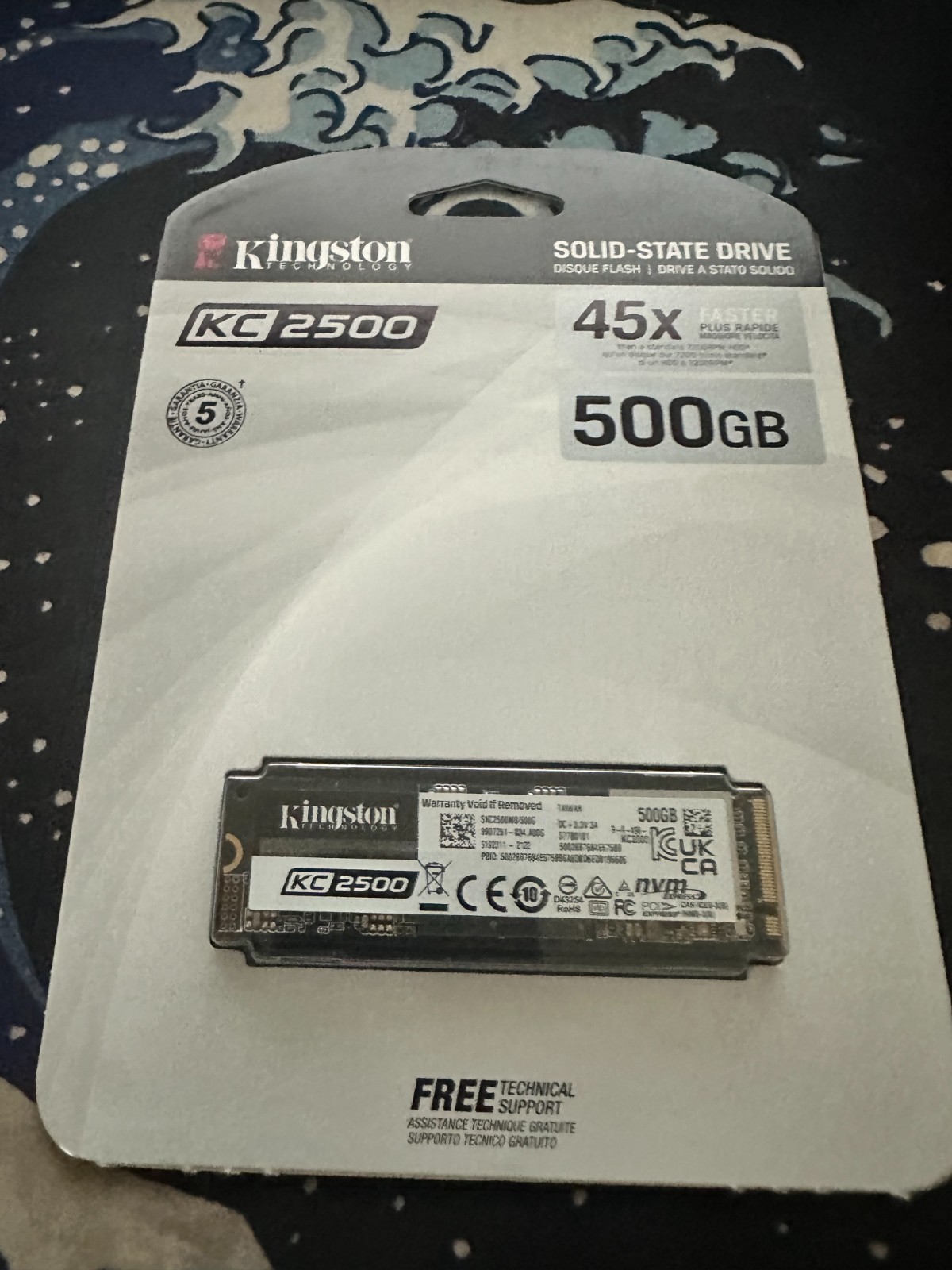 Kingston A2000 500GB M.2 NVMe Internal SSD (SA2000M8/500G)
