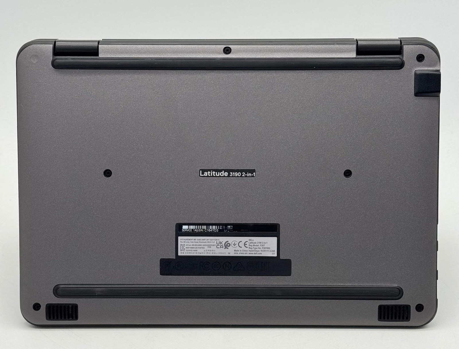Dell Latitude 3190 11.6″ 2-in-1 Pentium 4GB 128GB Black Used