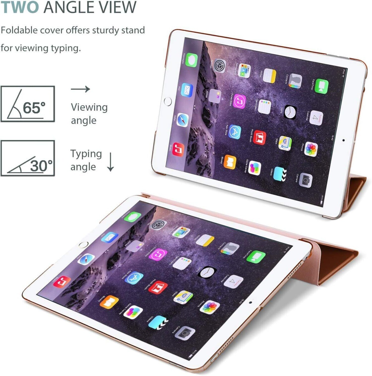 Smart Case Cover For iPad 10.2″/9.7″9/8/7/6/5th Gen Pro 11″ Mini Auto Wake/Sleep