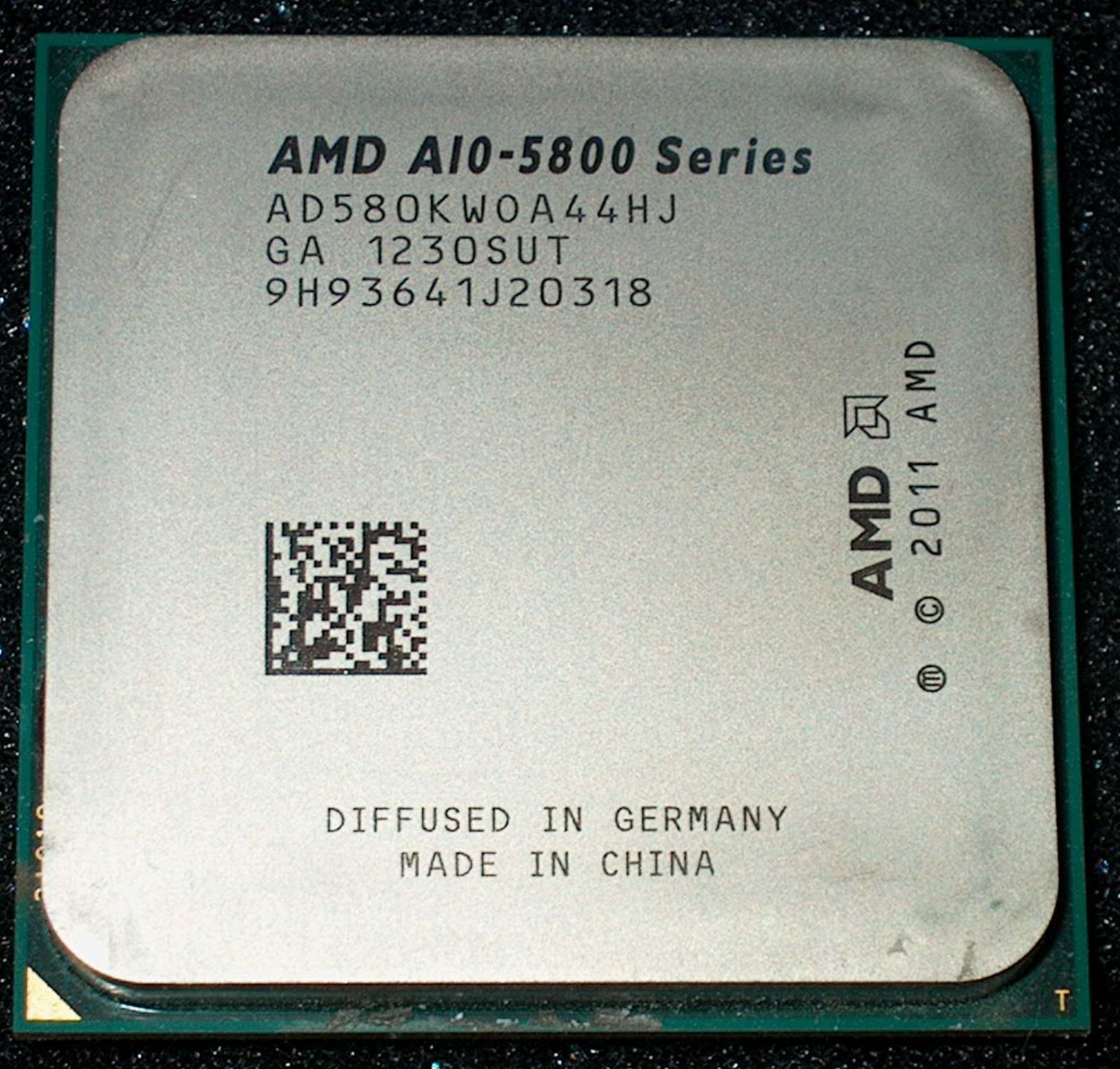 AMD 3.8 GHZ MODEL A10-5800K QUAD CORE PROCESSOR, AD580KWOA44HJ, FM2, US SELLER