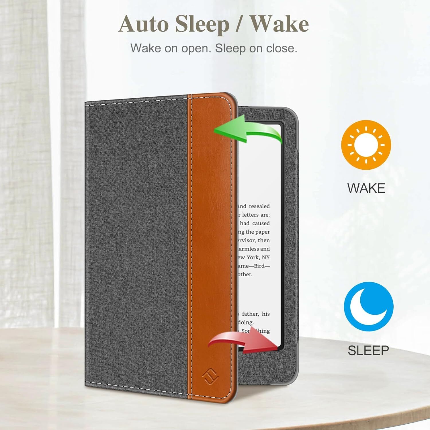 Case for 7″ Kindle Paperwhite (12th 2024)/ Kindle Colorsoft Signature Edition