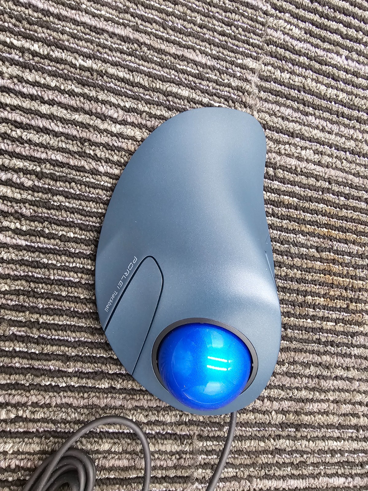 PORLEI TM552 USB Wired Trackball Thumb Drive Mouse 200-400-800-1200-1600 DPI