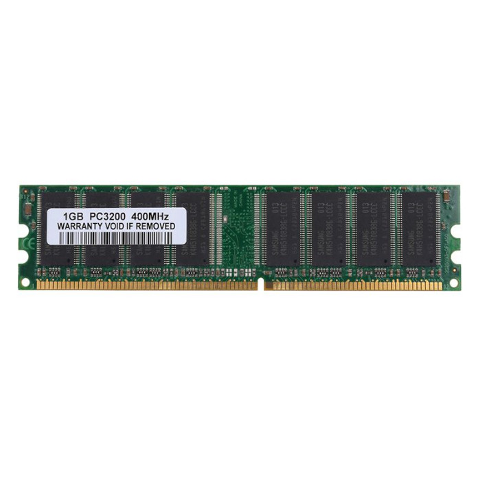 1PC DDR1 DDR 1 GB PC3200 DDR400 400MHz 184Pin Desktop DDR Memory CL3 DIMM RAM 1G