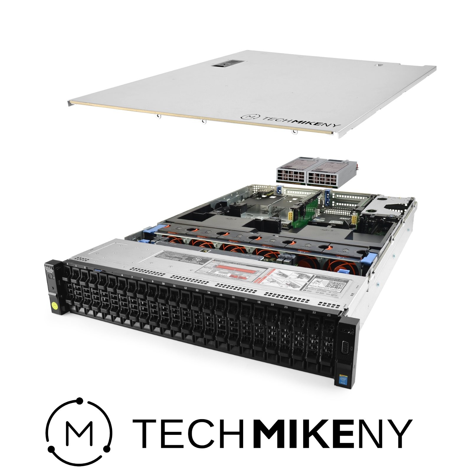 Dell PowerEdge R730xd Server 24B SFF 2.40Ghz 20-Core 128GB RAM + 240GB SATA SSDs