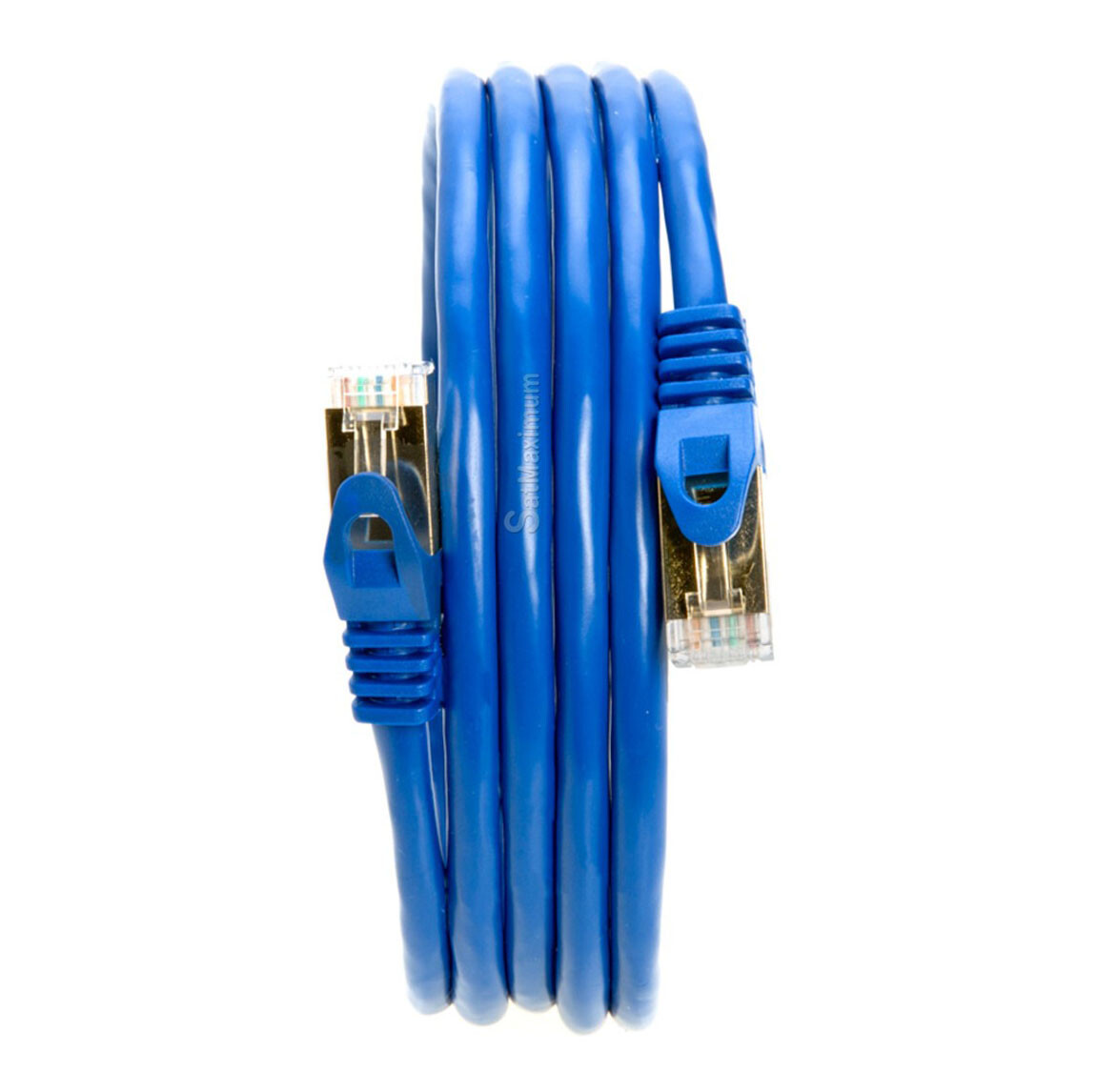 Cat7 S/FTP Ethernet Patch Cord High Speed LAN Network Cable Blue 25ft- 200ft LOT