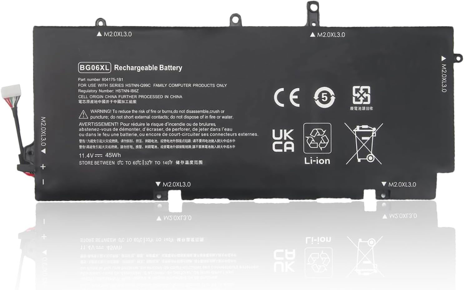 BG06XL Battery for HP EliteBook 1040 G3 Series BG06045XL 804175-1B1 804175-181