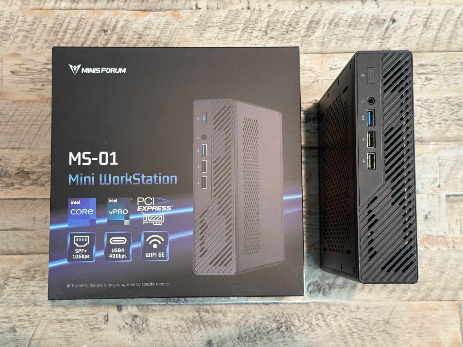 Minisforum MS-01 Core I9-13900h 96GB RAM (Crucial) + WD SN850X 2TB NVME