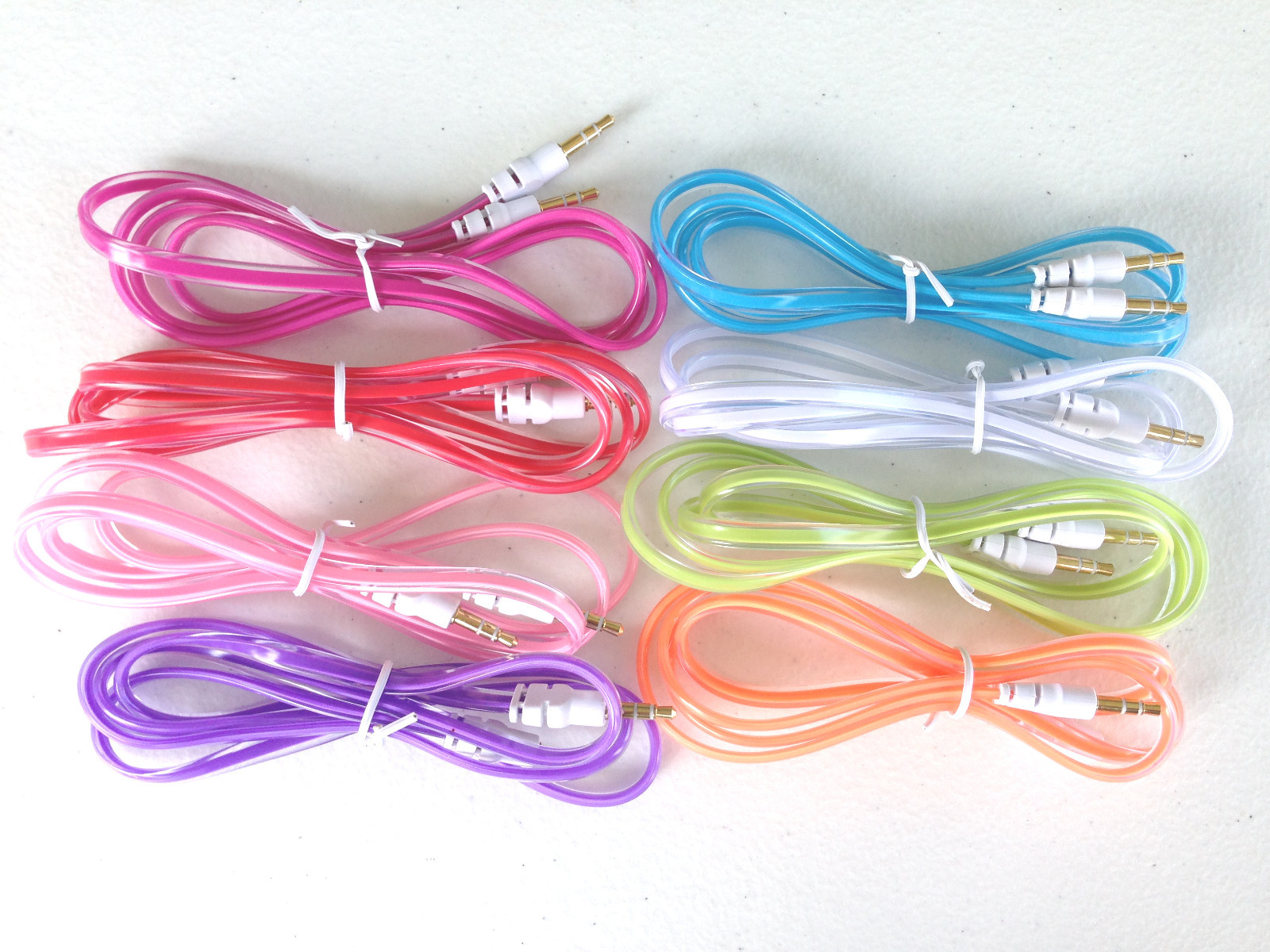 audio aux auxiliary cable 3.5mm jack male stereo FOR apple iphone 6 5 4s ipod 7