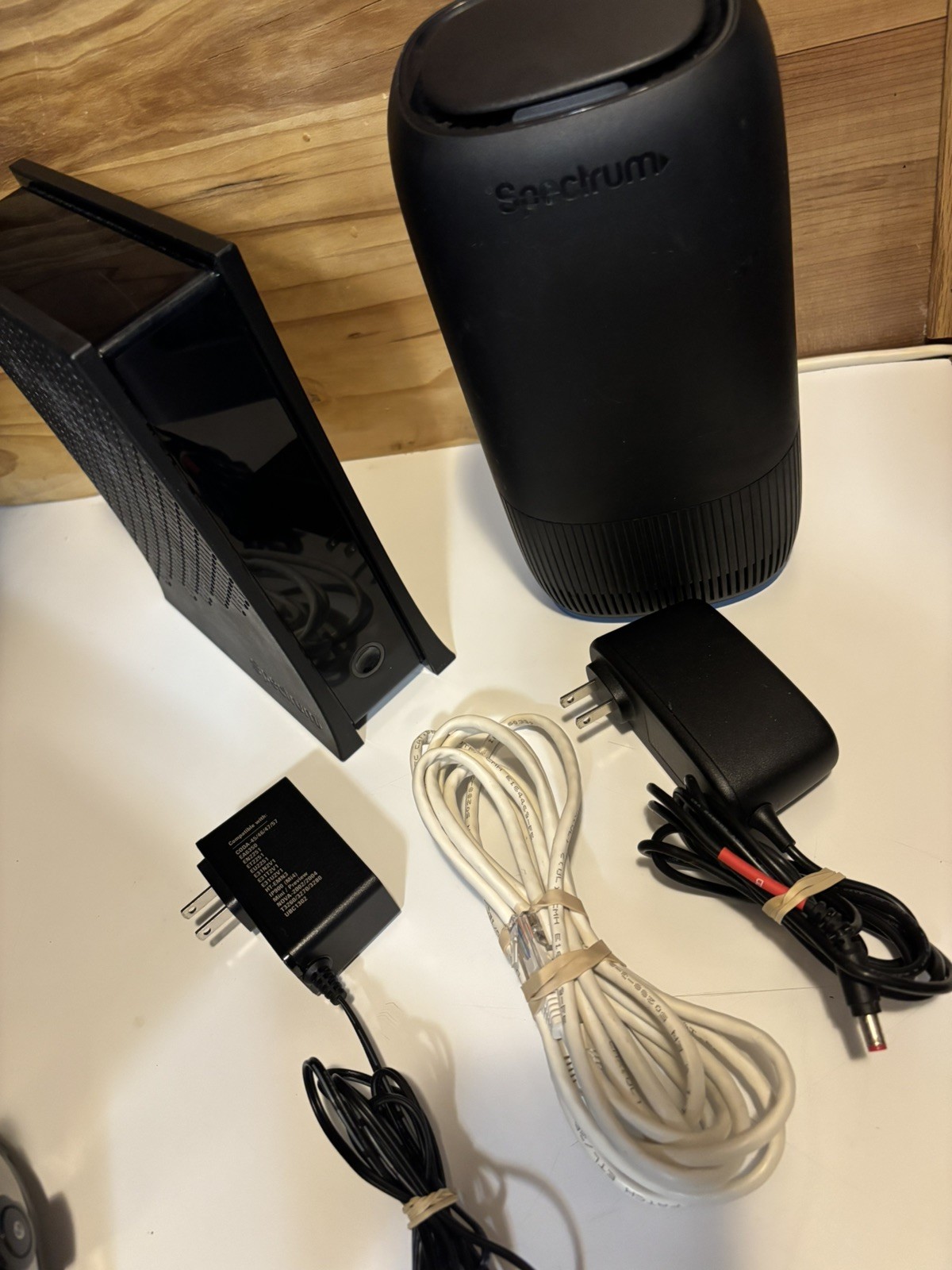 Spectrum WiFi 7 Tri Band SBE1V1K Advanced Home Wireless Router And Cable Modem