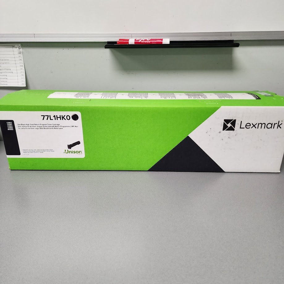 Lexmark 77L10K0 Black Toner Cartridge – Genuine OEM