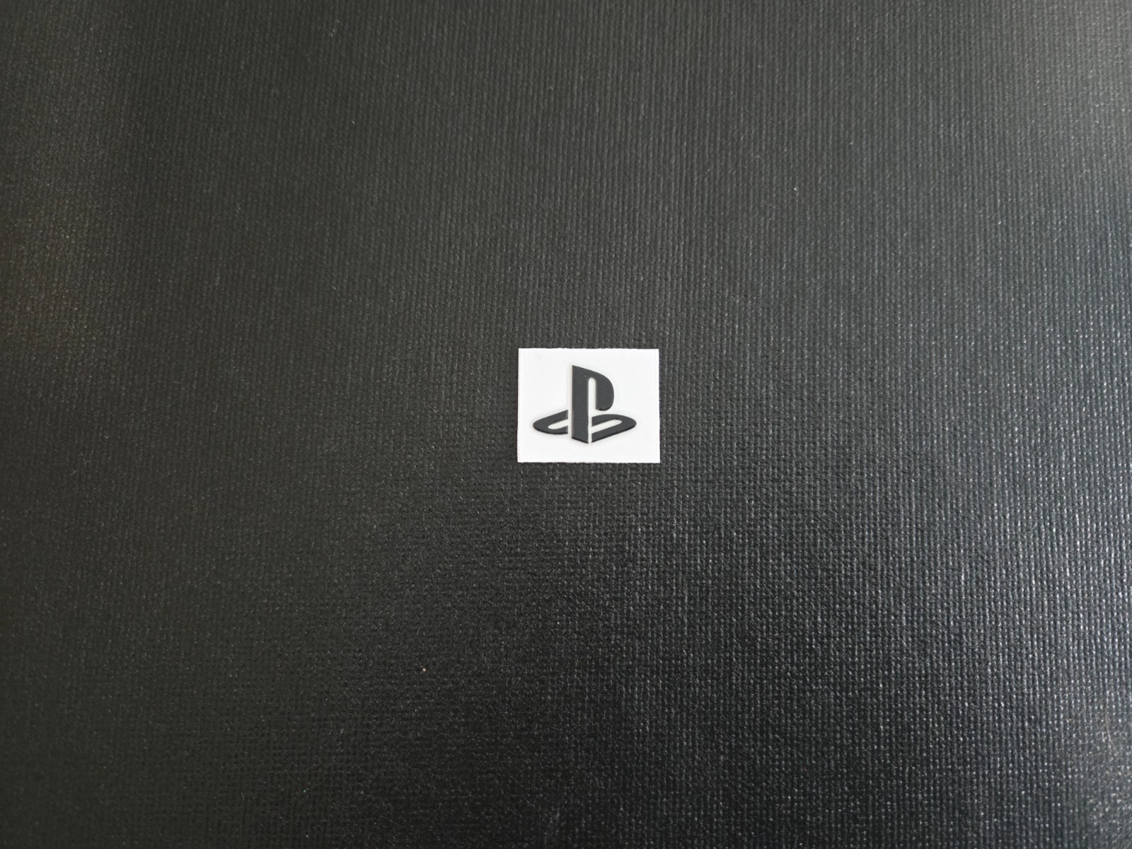 Sony PlayStation 1 Label Sticker / Badge / Logo 3.5cm x 2.7cm [165b]