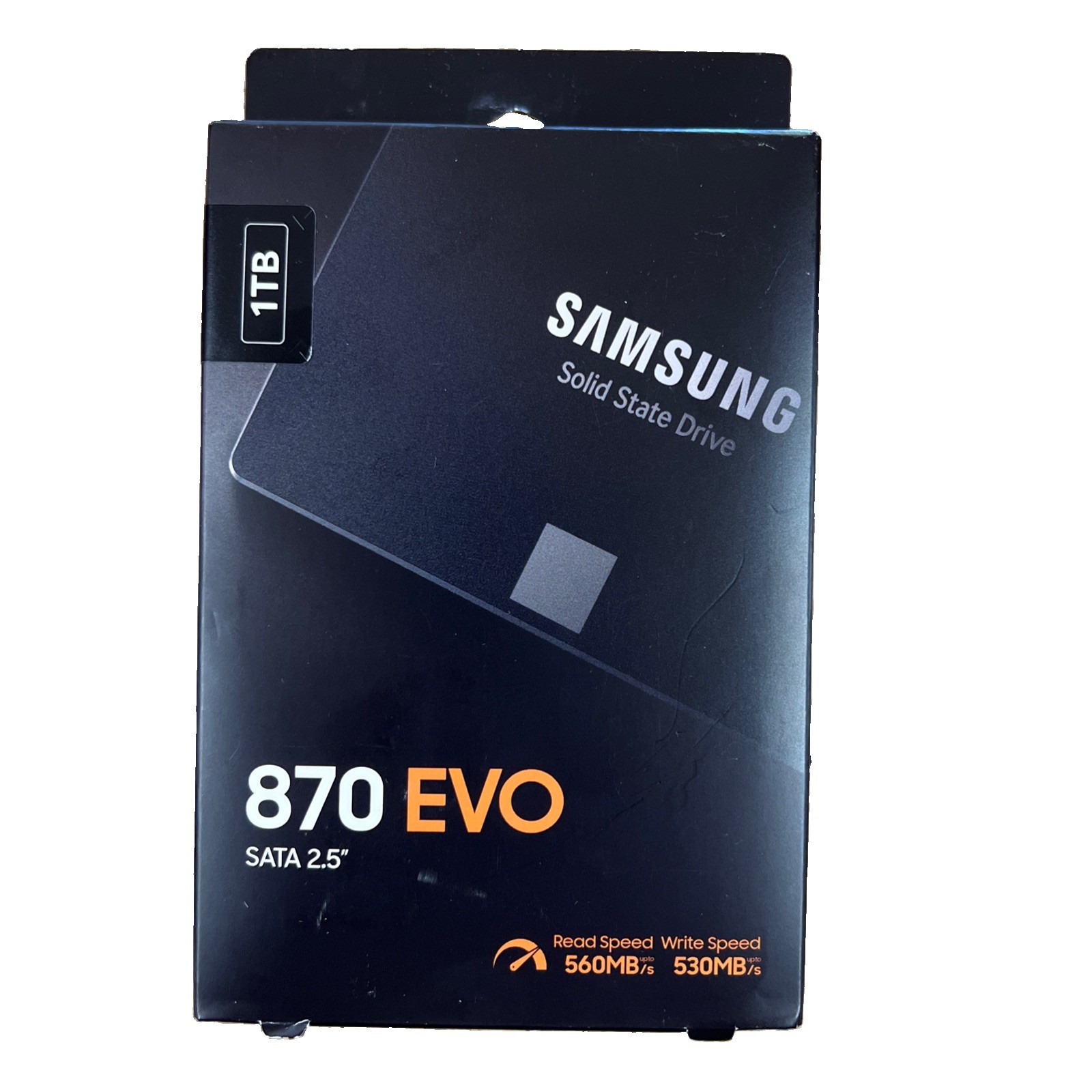 Samsung 870 EVO 1TB, 2.5 inch Internal SSD – ‎MZ-77E1T0B/AM – Brand New Sealed