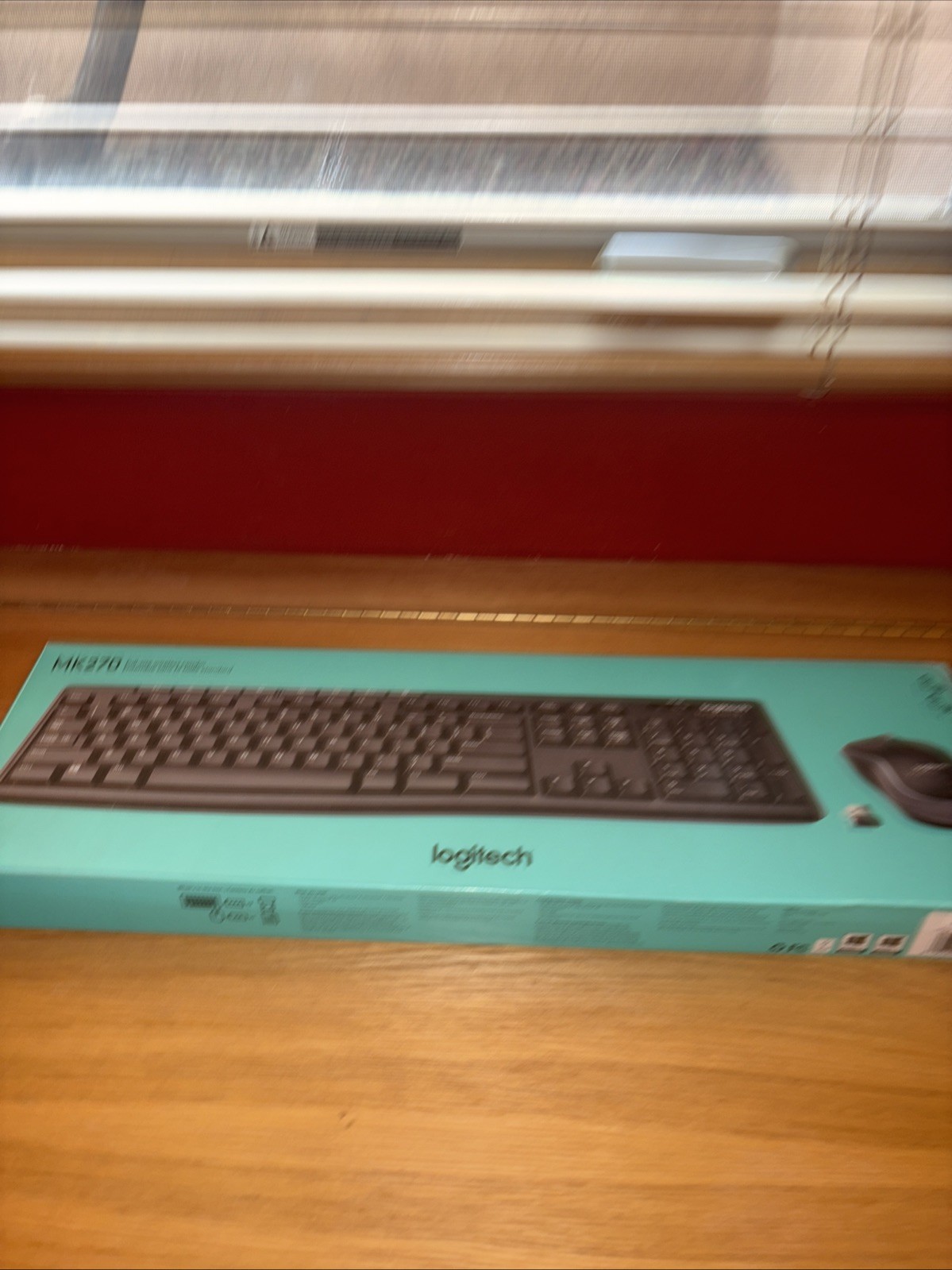 Logitech MK270 Wireless Keyboard Black No Mouse Included