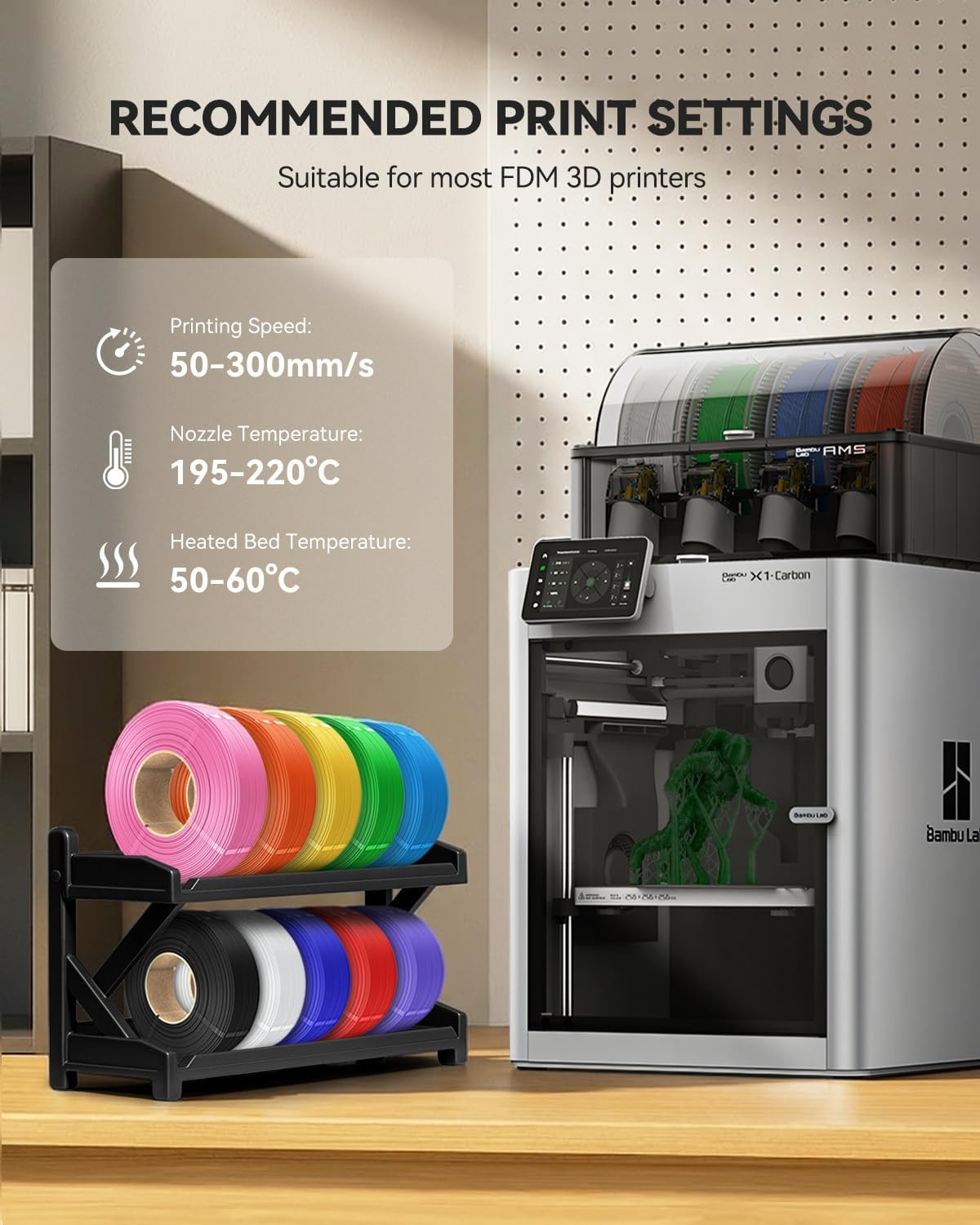 [BUY 5 GET 2 FREE, ADD 7 TO CART] SUNLU PLA META PLA+ SILK ABS PETG Filament