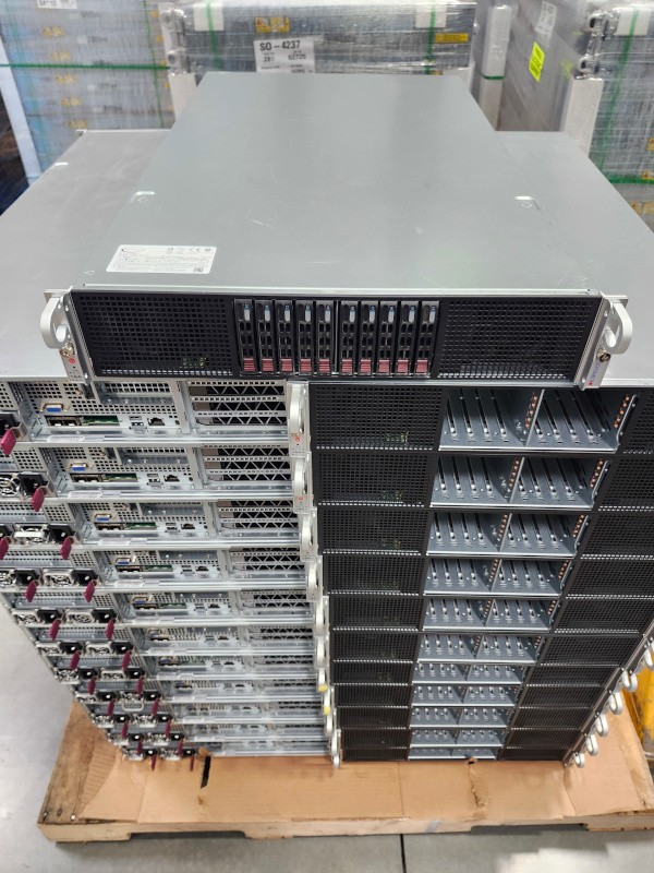 Supermicro SYS-2029GP-TR 6x GPU Server 2x Silver 4114 20-Core 2.2GHz 32GB RAM