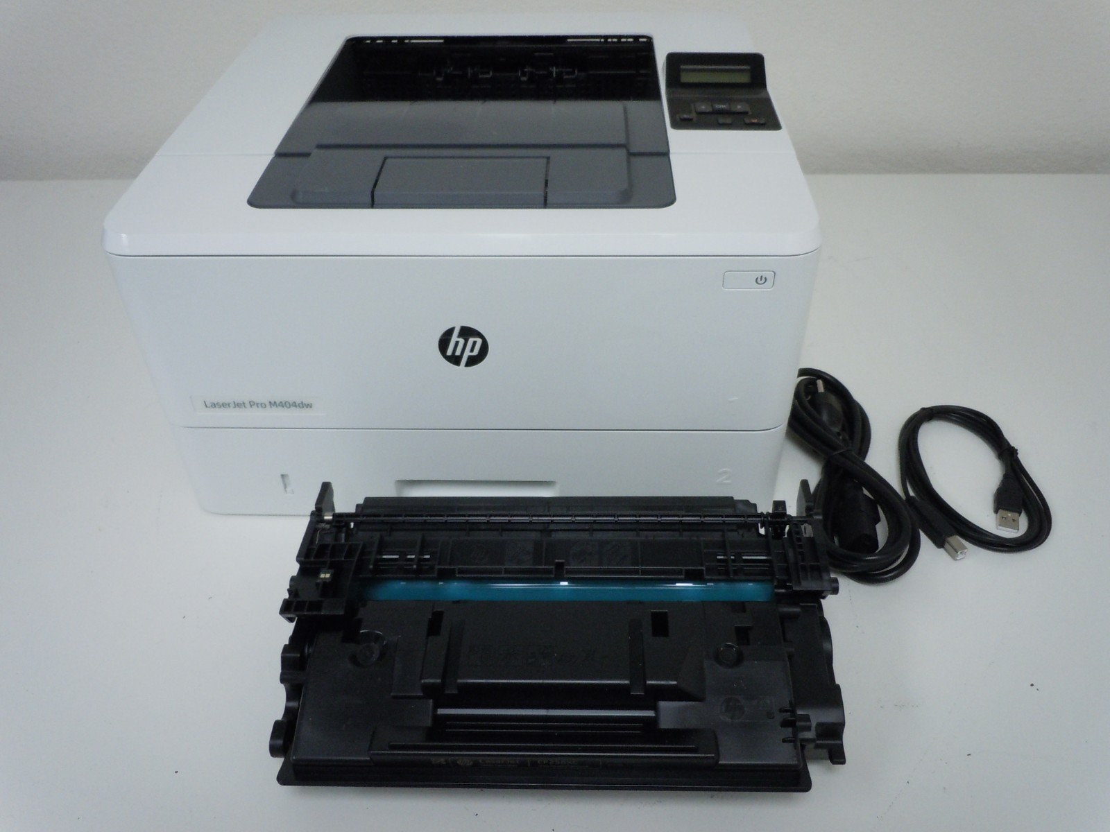 HP LaserJet Pro M404dw Wifi Laser Printer w/OEM 58X High Yield Toner + Warranty!
